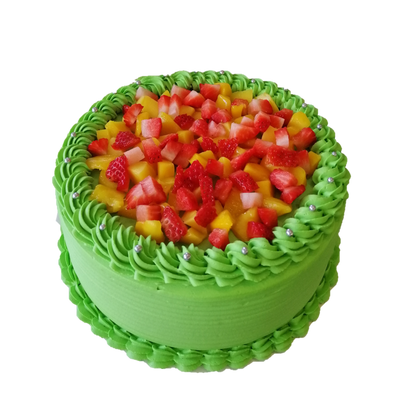 Green Tea Cake (Design #3) 抹茶蛋糕