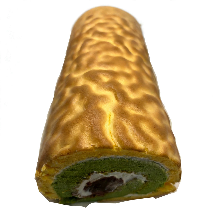 Double Matcha Tiger Skin Roll 長條綠茶虎皮卷