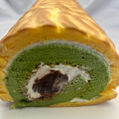 Double Matcha Tiger Skin Roll 長條綠茶虎皮卷
