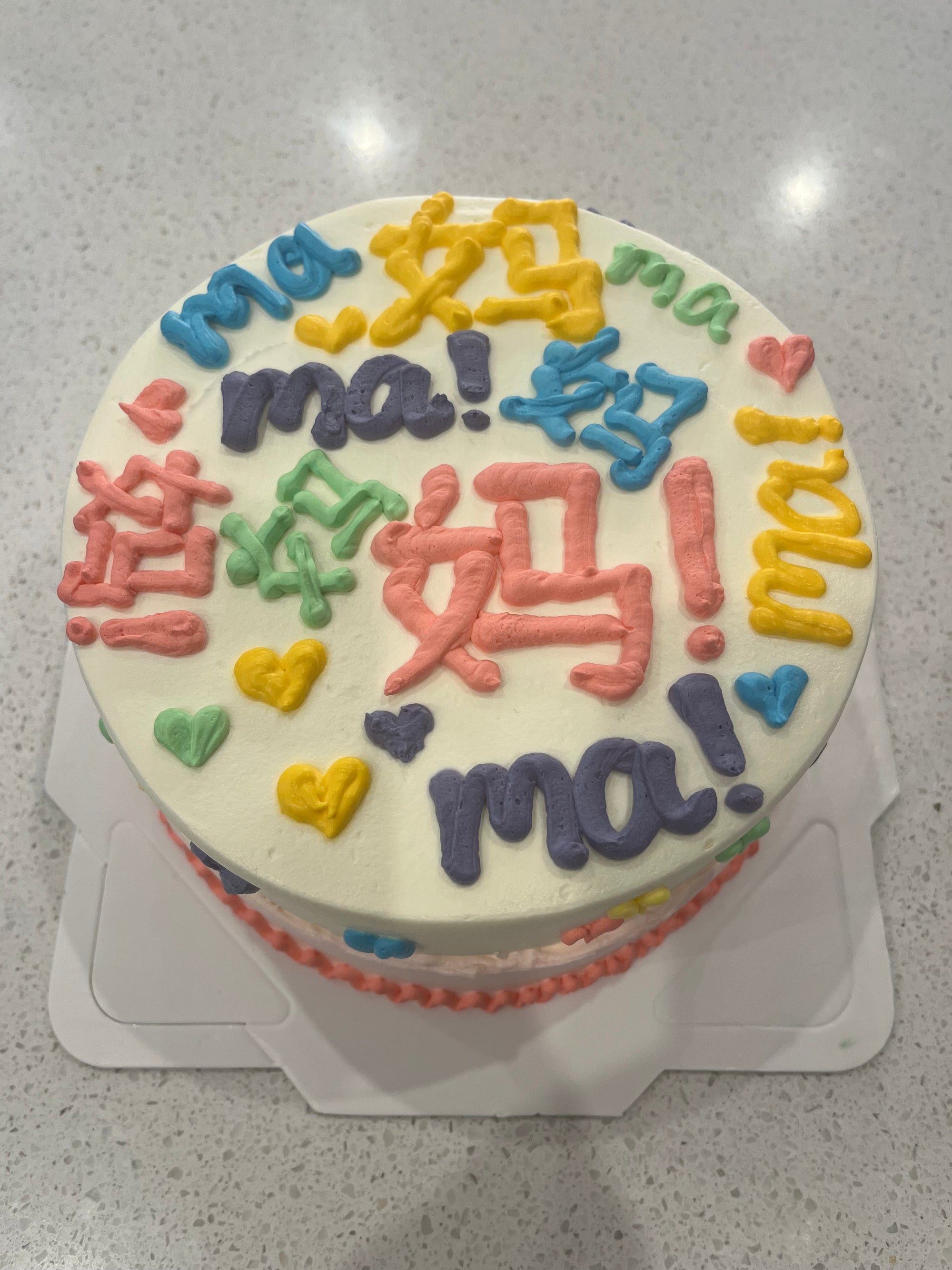 Mother's cake(媽媽主題蛋糕)