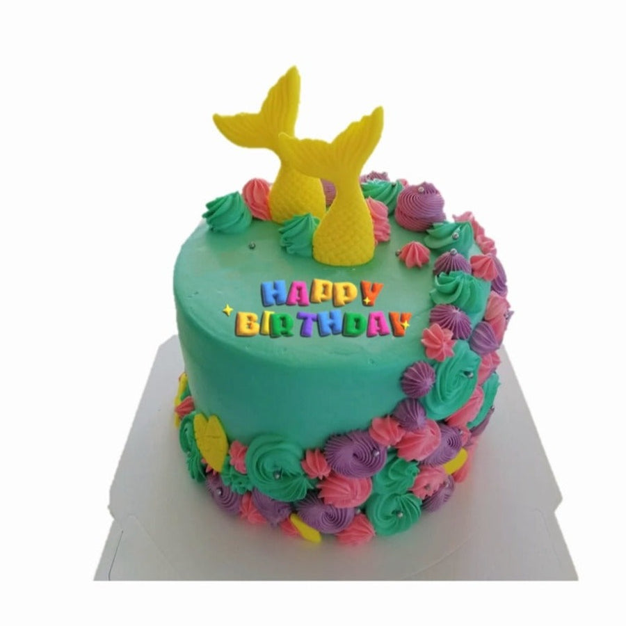 Mermaid Tail Cake 美人鱼尾蛋糕