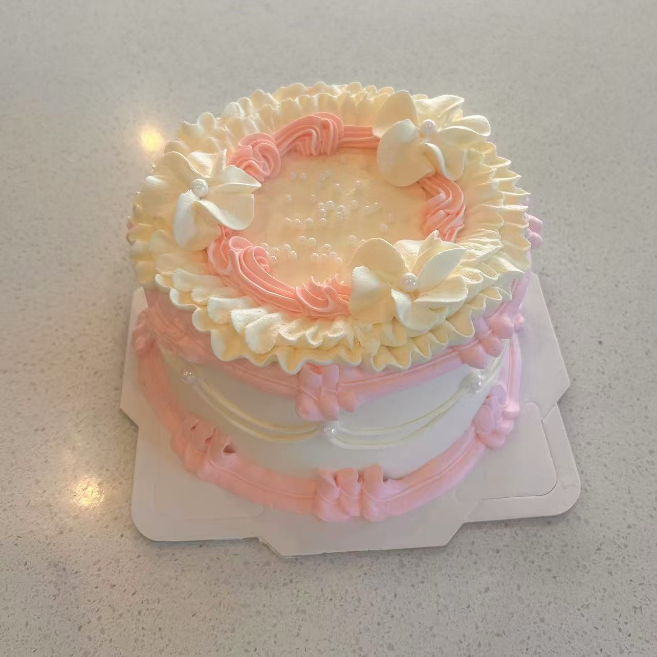 Vintage Pink Cake(粉黛復古蛋糕)
