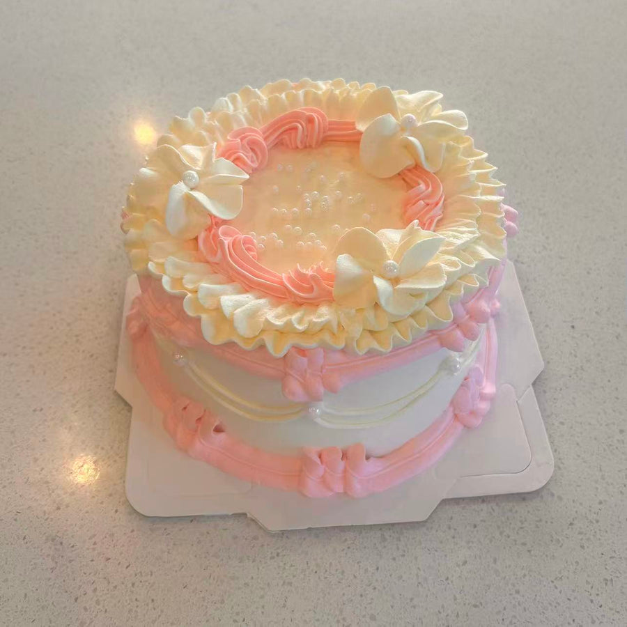 Vintage Pink Cake(粉黛復古蛋糕)