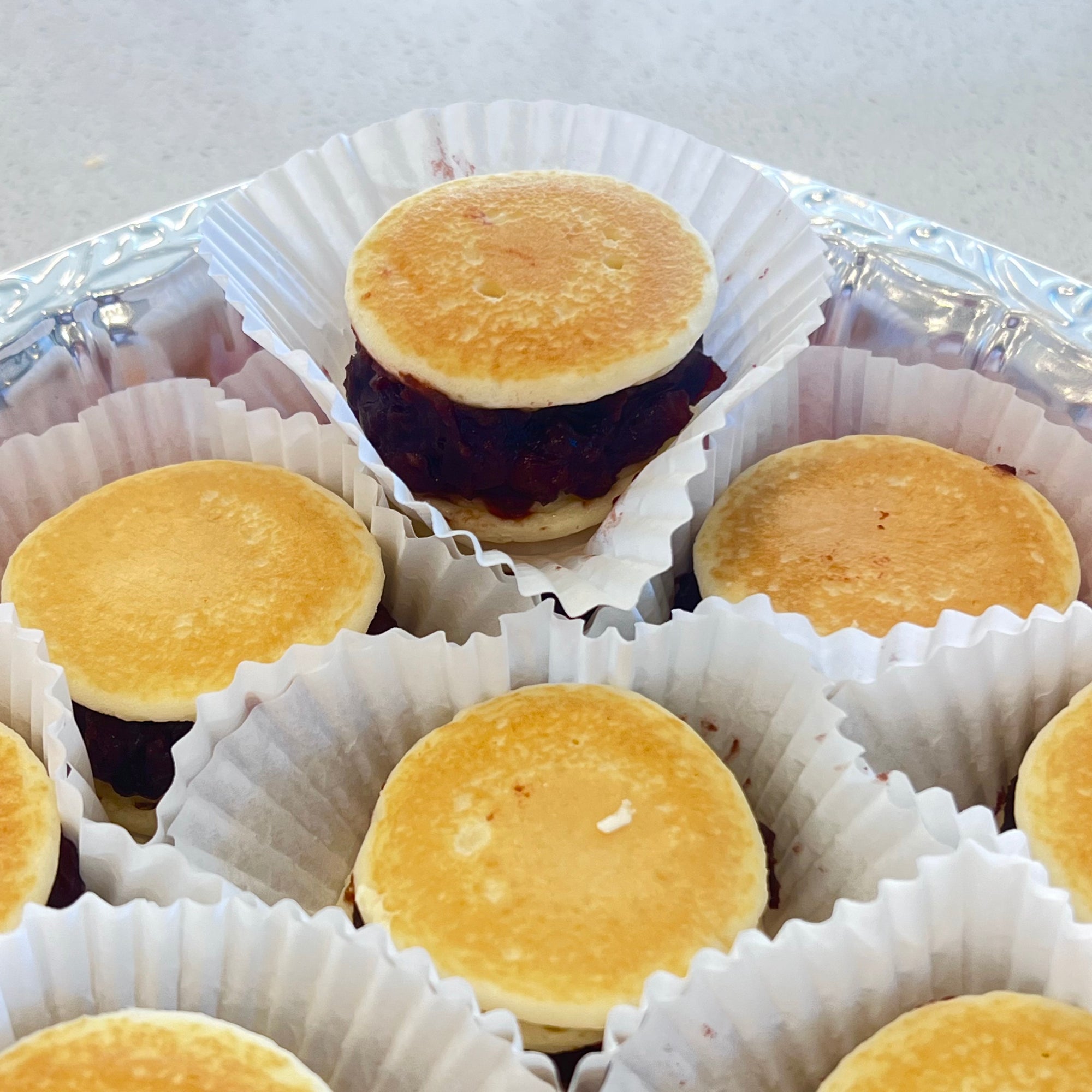 Mini Dorayaki (Pancake with Sweet Red Bean) 迷你铜锣烧 (Copy)