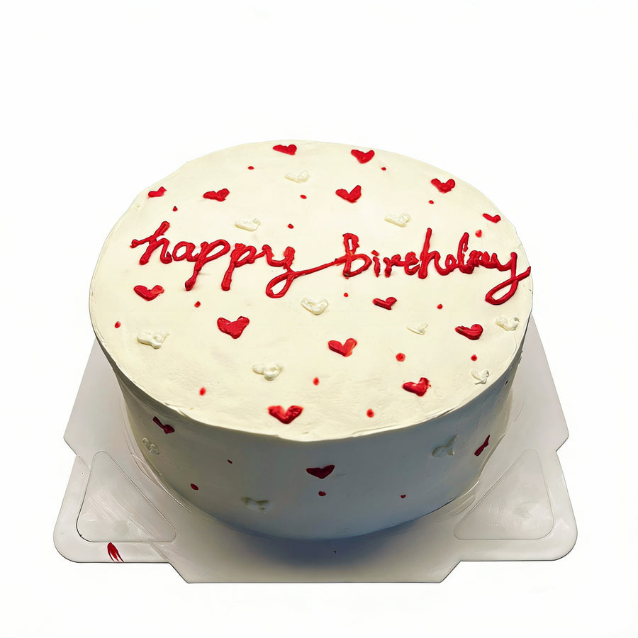 Young Lady‘s Heart Pattern Cake 少女的心蛋糕