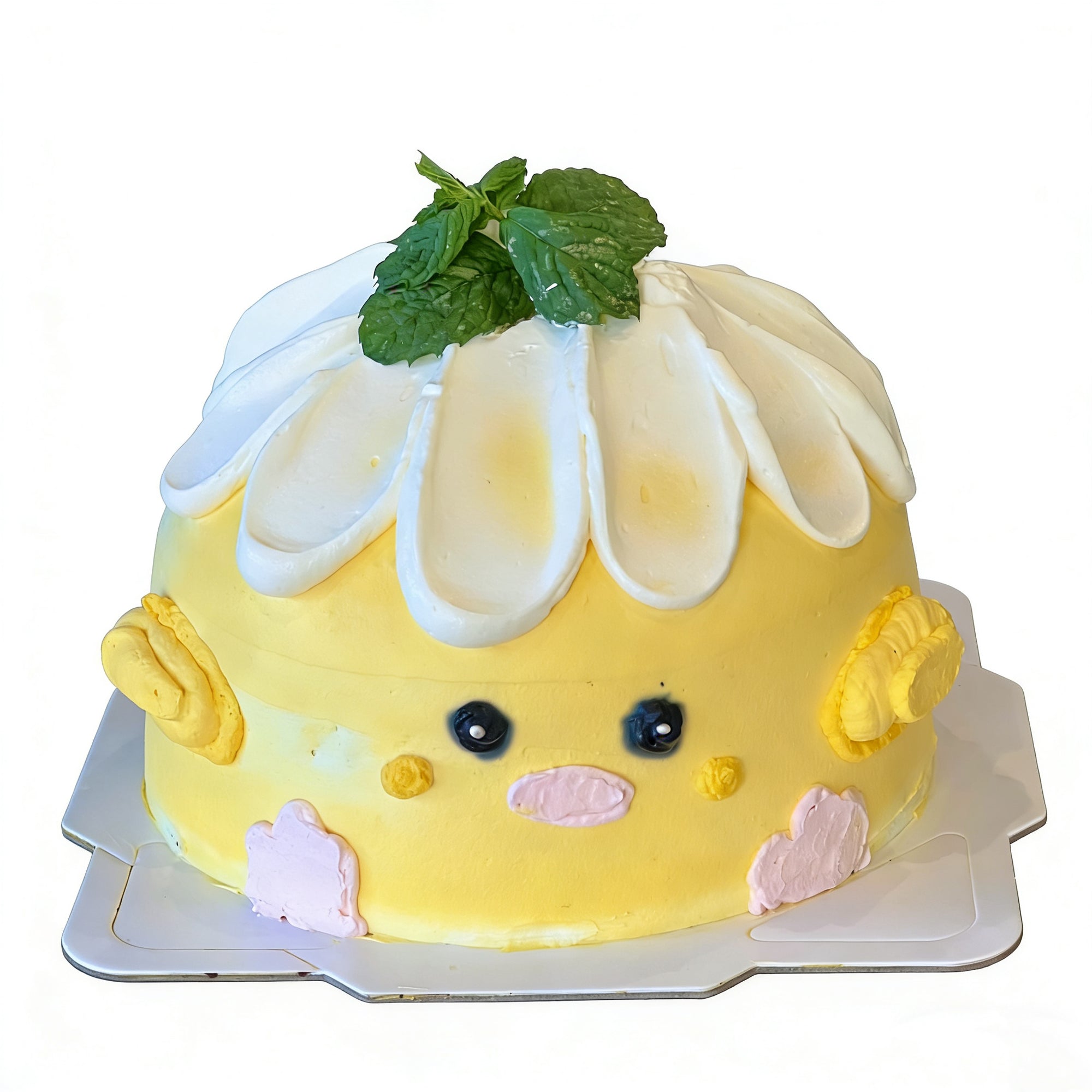 Custard Duckling Cake (奶黃鴨鴨蛋糕)