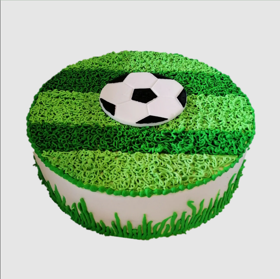Soccer Field Cake 足球场蛋糕蛋糕