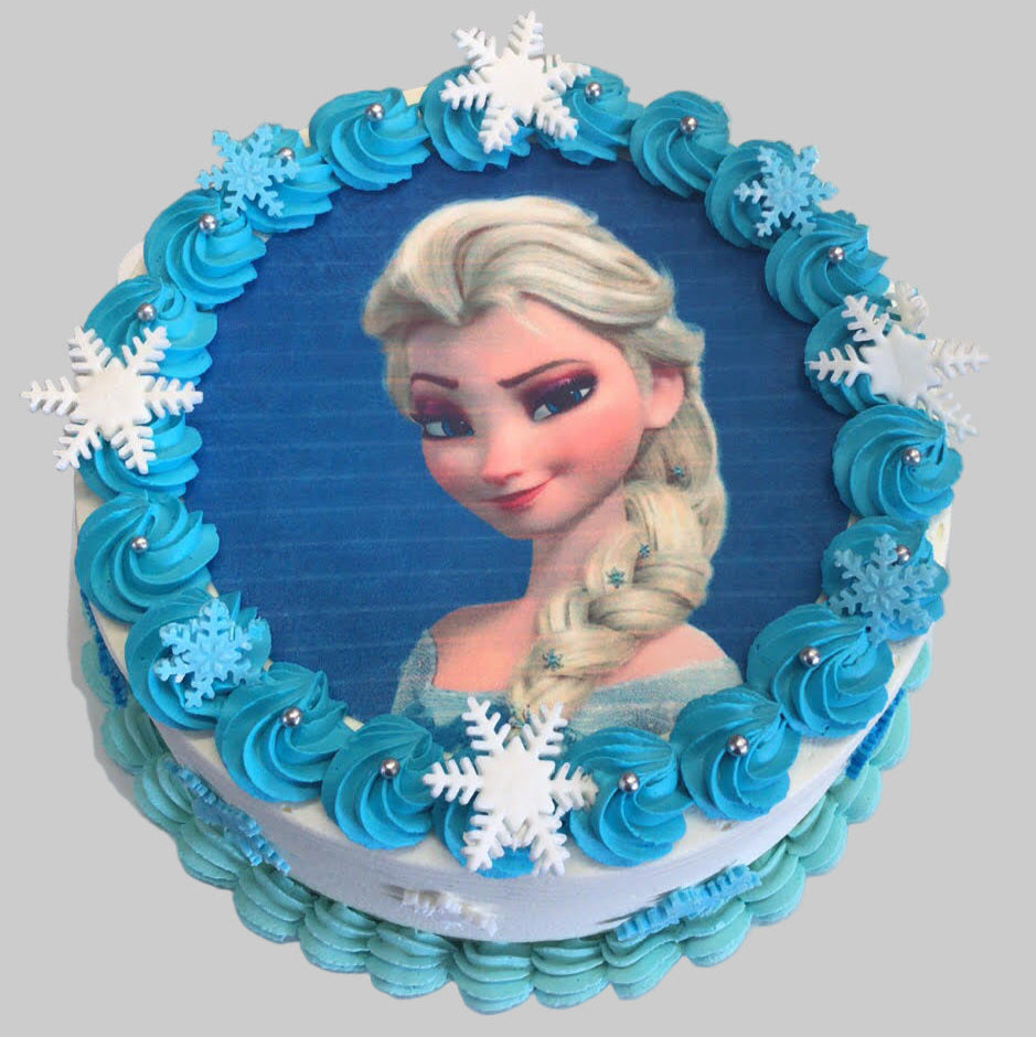 Elsa Frozen Image Cake 冰雪奇缘图片蛋糕