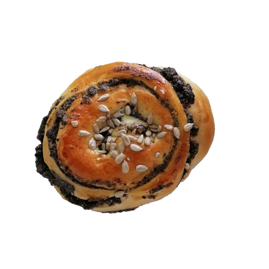 Black Sesame Bun 黑芝麻面包