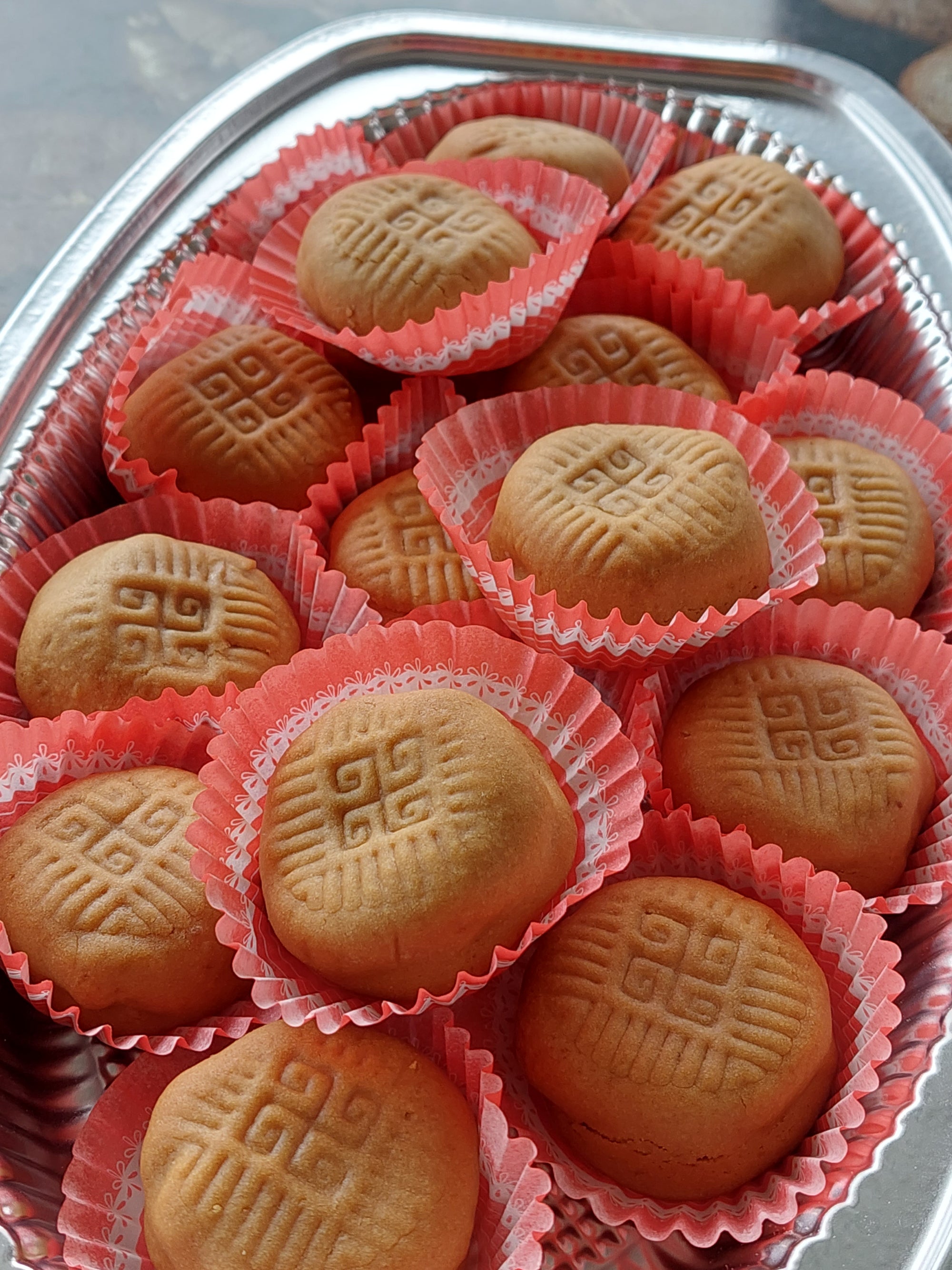 Petit Love 13 - Lotus Paste and Osmanthus Petal Wagashi 莲蓉桂花和菓子