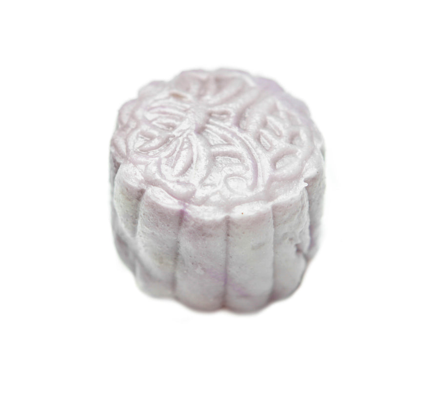 Snow-Skin Mooncake (Taro) 紫香芋泥冰皮月饼