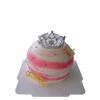 Princess Crown Cake (Ball Shape) 球形公主皇冠蛋糕