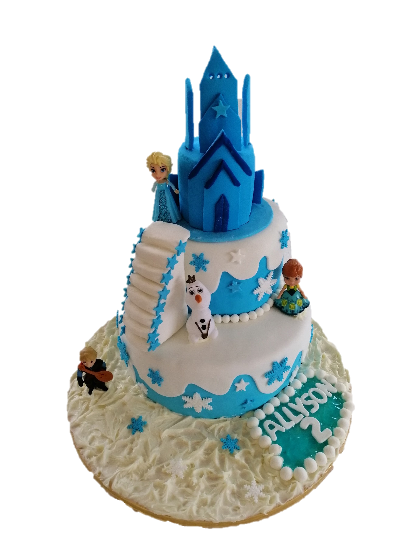 Happy Birthday Sofia 💕 Loved making your vegan Frozen themed castle cake  💕 www.smalldelights.net.au #smalldelights… | Instagram