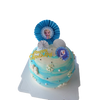 Frozen themed Cake (Ball shape) 球形冰雪奇缘蛋糕