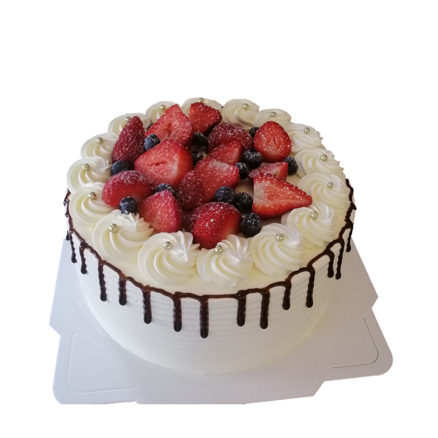 Fresh Cream & Berries Cake 鲜奶油莓果蛋糕