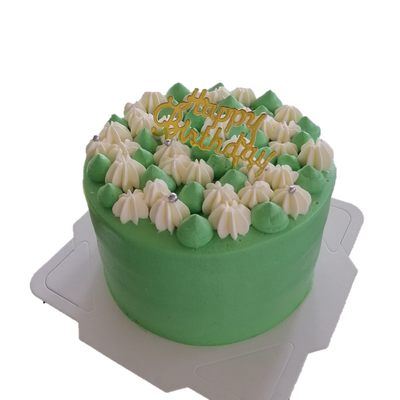 Green tea cake (Design #1)抹茶蛋糕