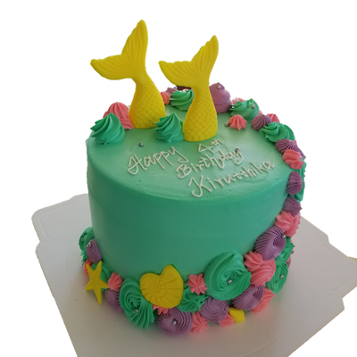 Mermaid Tail Cake 美人鱼尾蛋糕