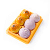 Taro Pinwheel & Salted Egg Yolk Pastries 香芋酥 & 蛋黄酥