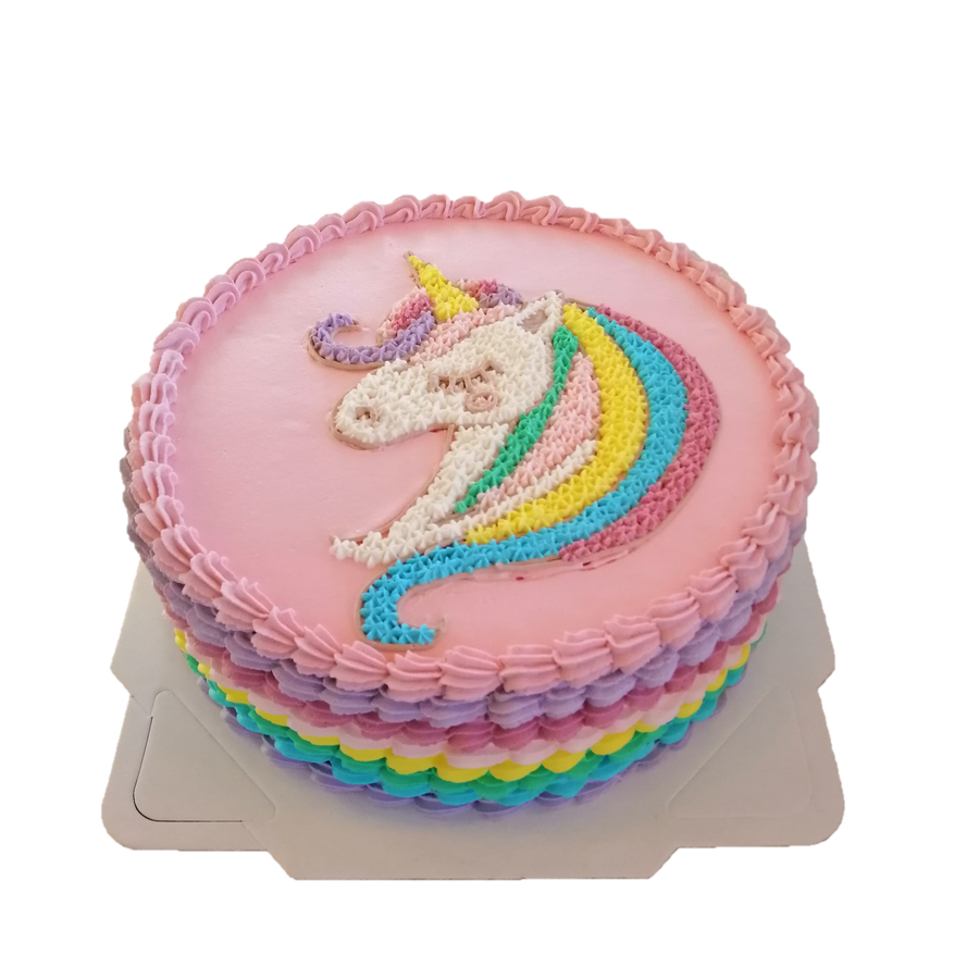 Rainbow Unicorn 彩虹独角兽蛋糕