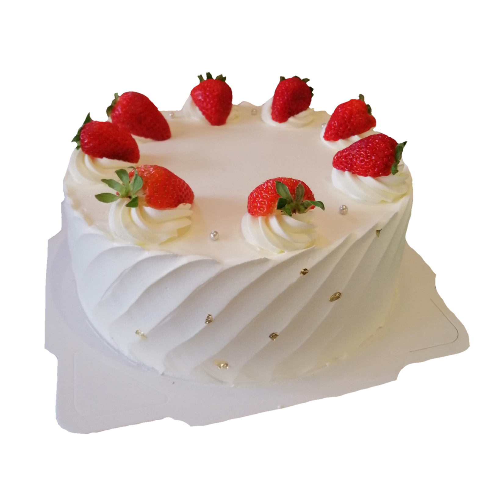 Simple Strawberry Shortcake Cake - Wife Mama Foodie