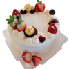 Strawberry Cream Cake (Design#1) 草莓鲜奶油蛋糕