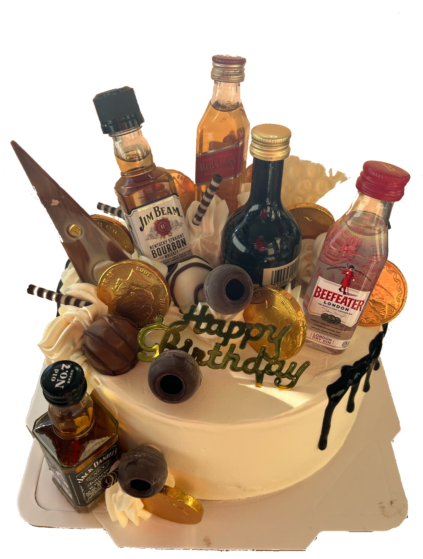 Whiskey Bottle Cakes #kjselegantpastries #customcake #cake #bakery  #cakesofinstagram #birthdaycakes #hennessy #dussé | Instagram