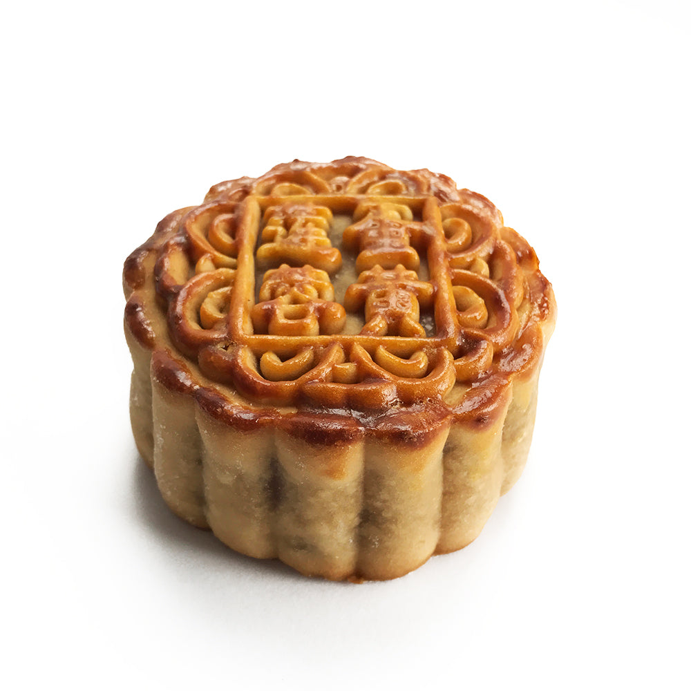White Lotus Single Yolk Mooncake  莲蓉蛋黄月饼
