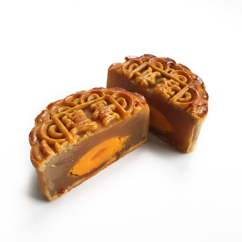 White Lotus Single Yolk Mooncake  莲蓉蛋黄月饼