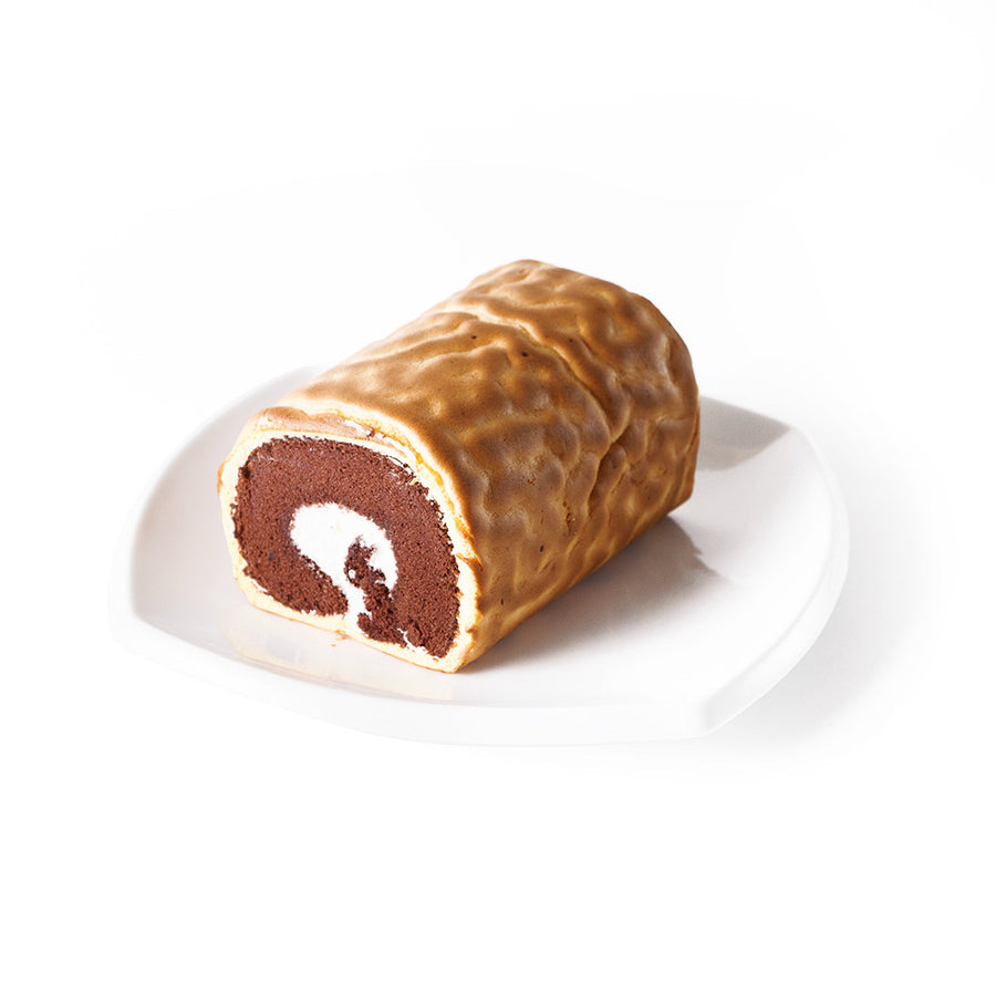 Chocolate Tiger Skin Cake Roll 巧克力虎皮蛋卷