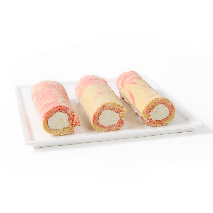 Strawberry Towel Cake Roll 草莓毛巾卷