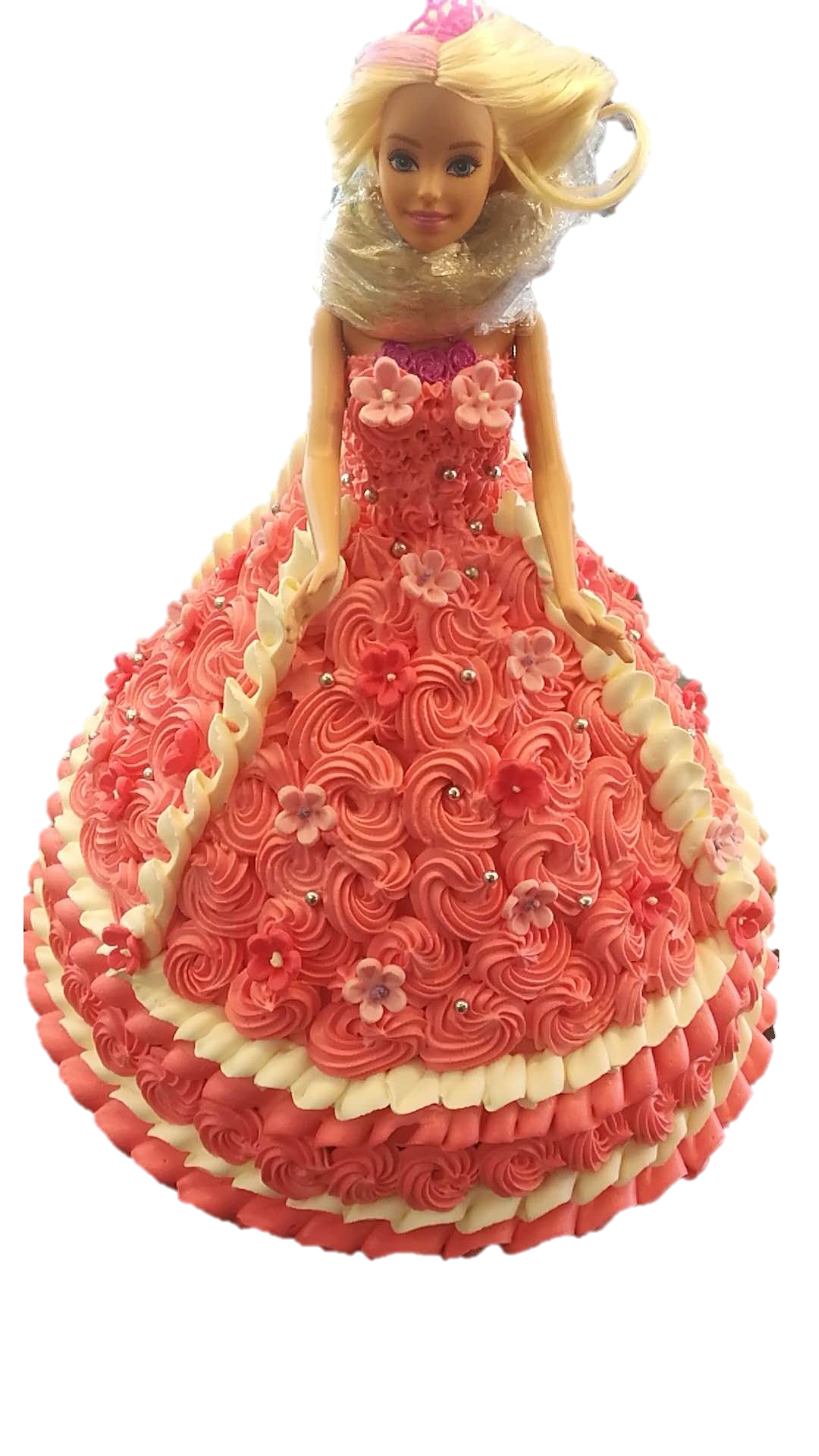 Pink Barbie Doll Cake - Cube Bakery & Cafe Pink Barbie Doll Cake - Cube Bakery & Cafe